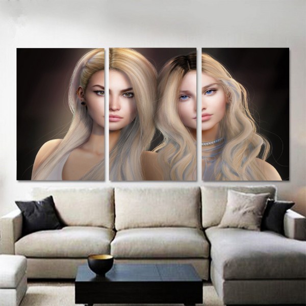 two blonde pretty fantasy girls aa 
