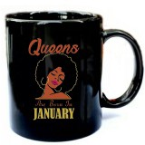 Black-Queens-Are-Born-in-January-Tee