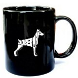 Doberman-Pinscher-Silhouette-Word-Art