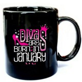 Funny-Divas-are-Born-in-January-T-Shirt