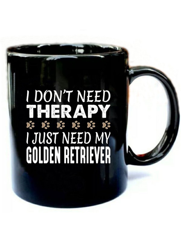 Golden-Retriever-T-shirt---No-Therapy-Needed.jpg