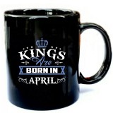 King-Are-Born-In-April-T-Shirt