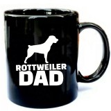 Mens-Rottweiler-Dad-T-Shirt