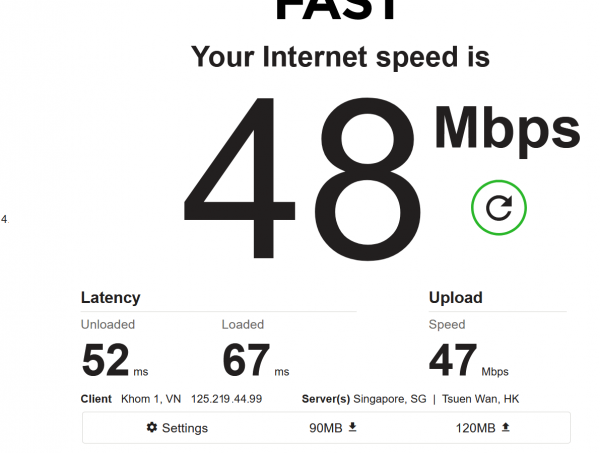 Screenshot 2019 12 13 Internet Speed Test
